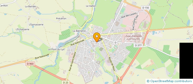 localisation de l'entreprise SCI CGB IMMO à LYS-HAUT-LAYON