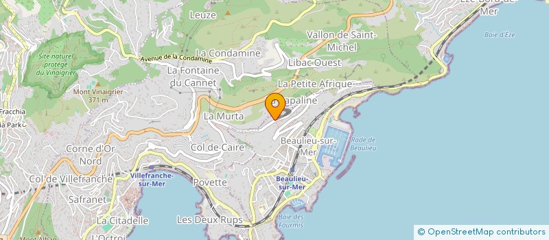 localisation de l'entreprise SCI CGBL à BEAULIEU SUR MER