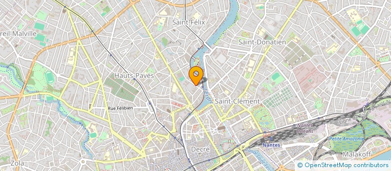 localisation de l'entreprise SCI CGC  NANTES