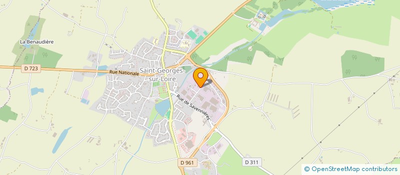 localisation de l'entreprise SCI CGC  SAINT-GEORGES-SUR-LOIRE