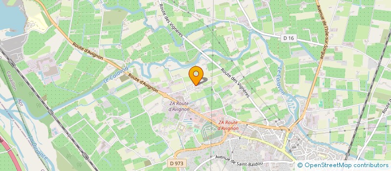 localisation de l'entreprise SCI CGEC à CAVAILLON