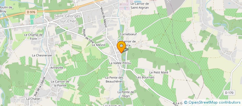 localisation de l'entreprise SCI CGI  SAINT-GEORGES-SUR-CHER