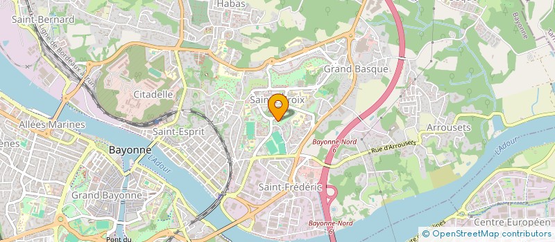 localisation de l'entreprise SCI CGI PB à BAYONNE