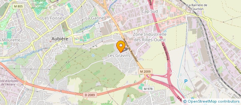 localisation de l'entreprise SCI CGL BUSINESS  PERIGNAT-LES-SARLIEVE