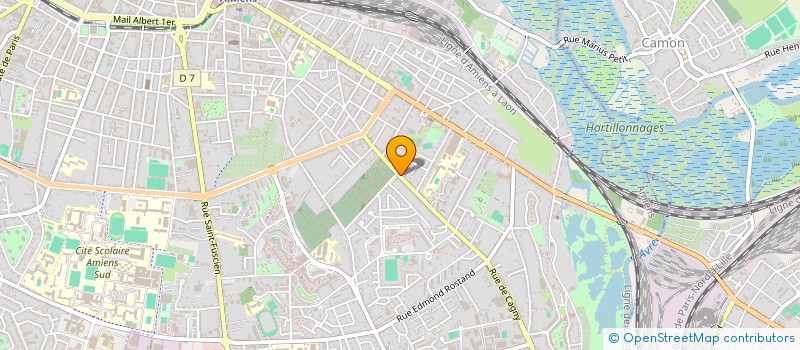 localisation de l'entreprise SCI CGM à AMIENS