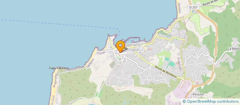 localisation de l'entreprise SCI CGME  PROPRIANO