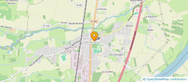 localisation de l'entreprise SCI CGR  SAINT-GEORGES-DE-RENEINS