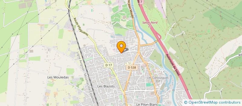 localisation de l'entreprise SCI CGVDL  SALON-DE-PROVENCE