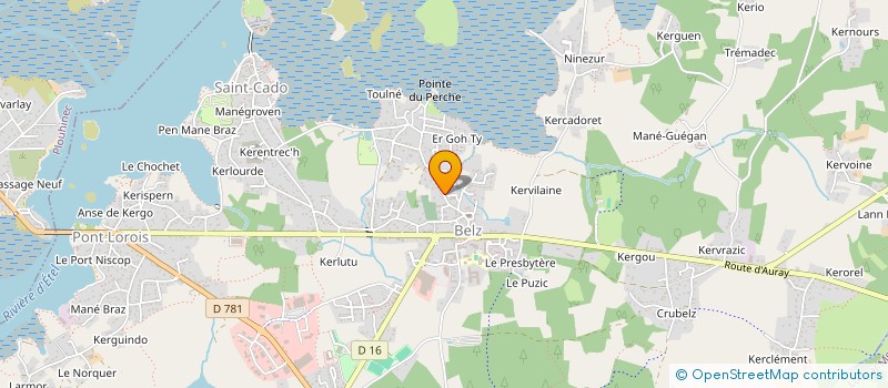 localisation de l'entreprise SCI CH'TI BREIZH  BELZ