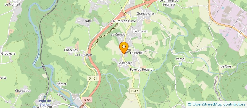 localisation de l'entreprise SCI CHA 2  CLAIX