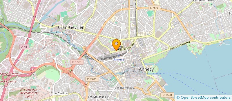 localisation de l'entreprise SCI CHA  ANNECY