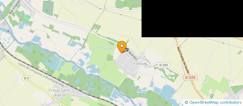 localisation de l'entreprise SCI CHAABANI  YZEUX