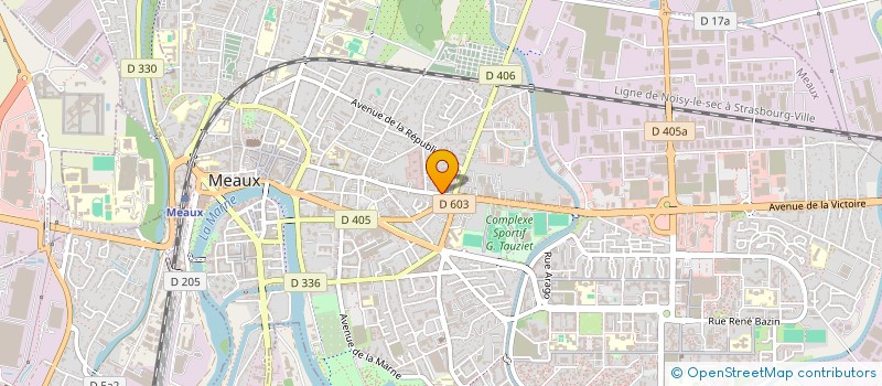 localisation de l'entreprise SCI CHAB à MEAUX