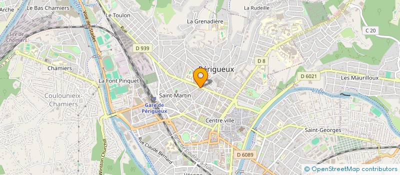 localisation de l'entreprise SCI CHAB S à PERIGUEUX