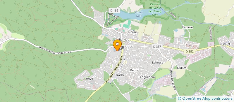 localisation de l'entreprise SCI CHABADAN  SEIGNOSSE