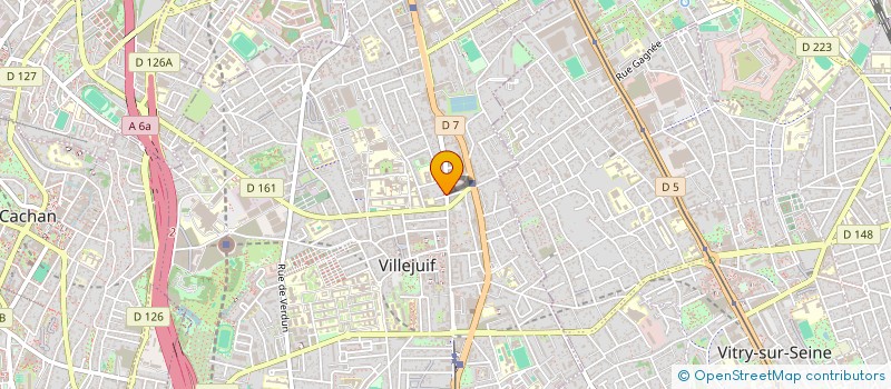 localisation de l'entreprise SCI CHABANE à VILLEJUIF