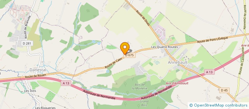 localisation de l'entreprise SCI CHABANNE & CO  ANNEBAULT