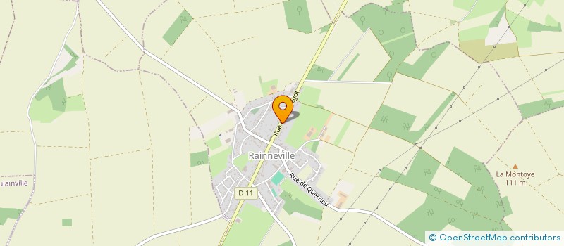 localisation de l'entreprise SCI CHABANNES  RAINNEVILLE