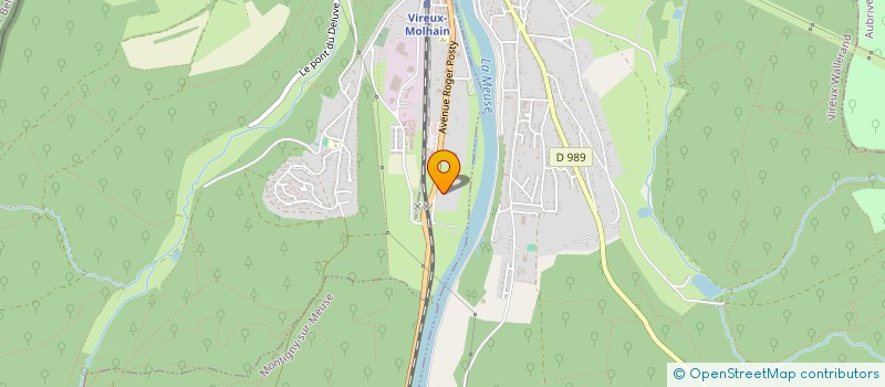 localisation de l'entreprise SCI CHABAR  VIREUX-MOLHAIN