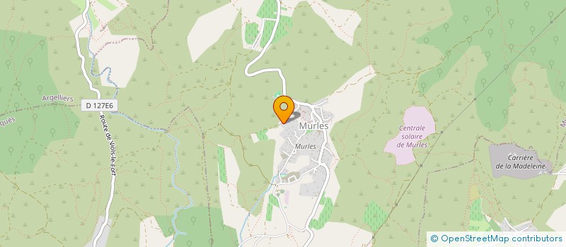 localisation de l'entreprise SCI CHABAT  MURLES