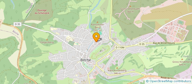 localisation de l'entreprise SCI CHABBI  BITCHE