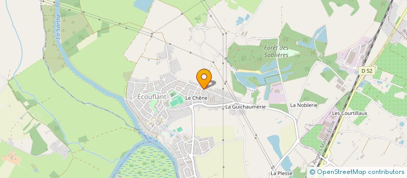 localisation de l'entreprise SCI CHABER  ECOUFLANT