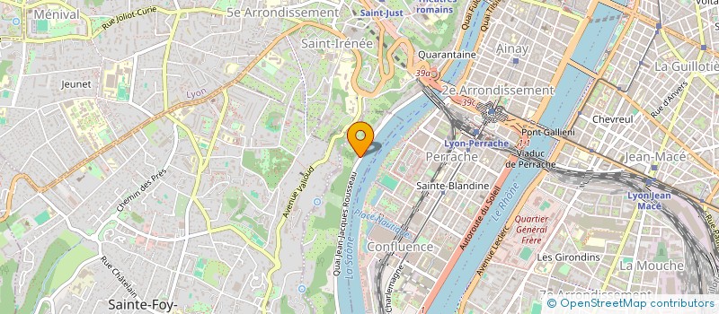 localisation de l'entreprise SCI CHABER  LA MULATIERE