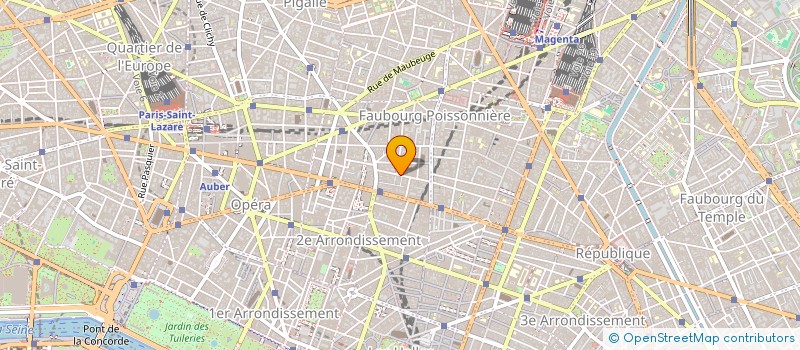 localisation de l'entreprise SCI CHABER  PARIS