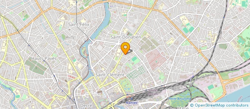 localisation de l'entreprise SCI CHABERLIN  NANTES