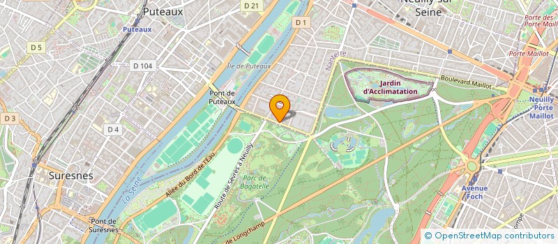 localisation de l'entreprise SCI CHABERMAS à NEUILLY-SUR-SEINE