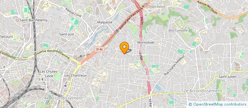 localisation de l'entreprise SCI CHABERT DELATOLAS à MARSEILLE