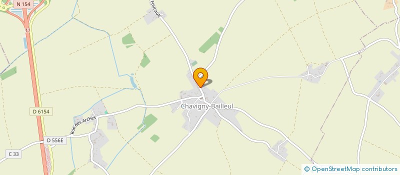 localisation de l'entreprise SCI CHABHI  CHAVIGNY-BAILLEUL