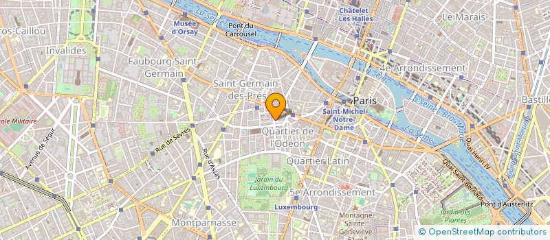 localisation de l'entreprise SCI CHABICHOU à PARIS