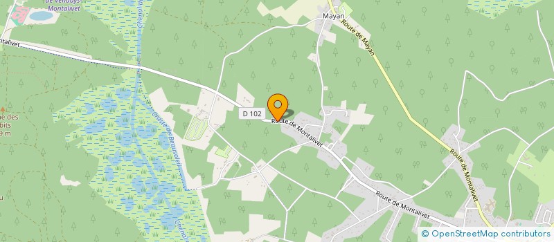 localisation de l'entreprise SCI CHABIRON à VENDAYS-MONTALIVET