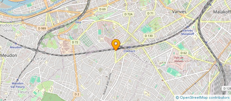 localisation de l'entreprise SCI CHABLA  CLAMART