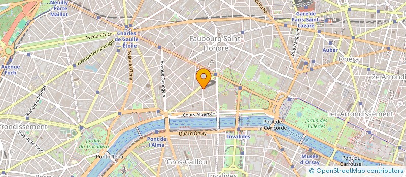 localisation de l'entreprise SCI CHABLAIS PARC II  PARIS