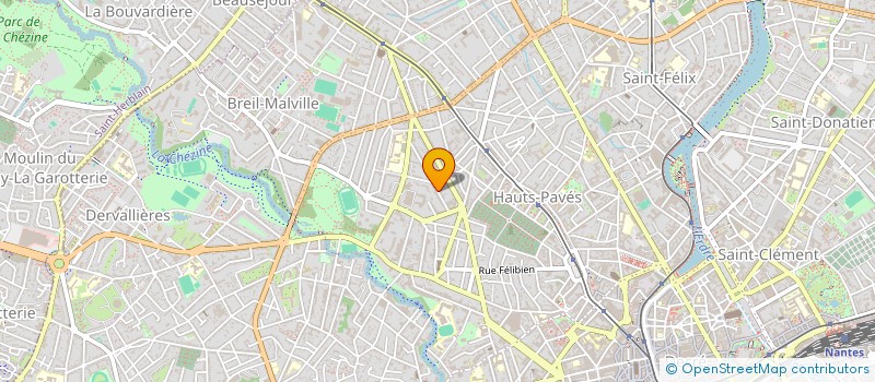 localisation de l'entreprise SCI CHABOT  NANTES
