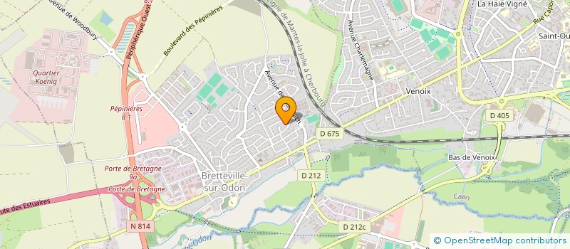 localisation de l'entreprise SCI CHABOU  BRETTEVILLE-SUR-ODON