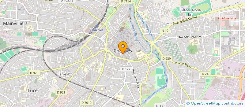 localisation de l'entreprise SCI CHABRIOL à CHARTRES