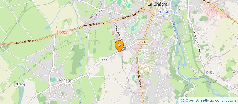localisation de l'entreprise SCI CHABSIER à LE MAGNY