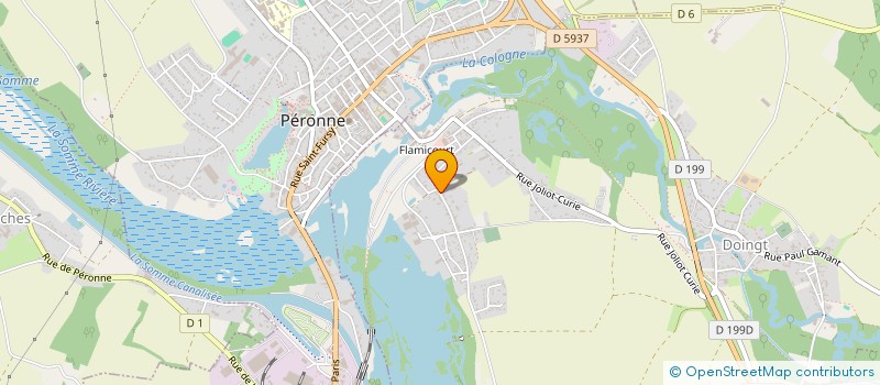 localisation de l'entreprise SCI CHACA  DOINGT