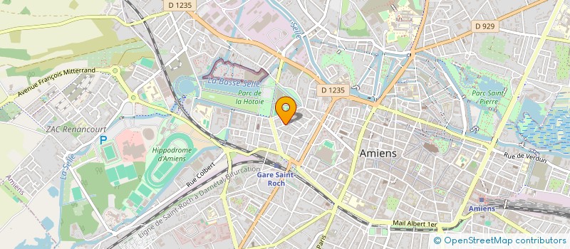localisation de l'entreprise SCI CHACADE  AMIENS