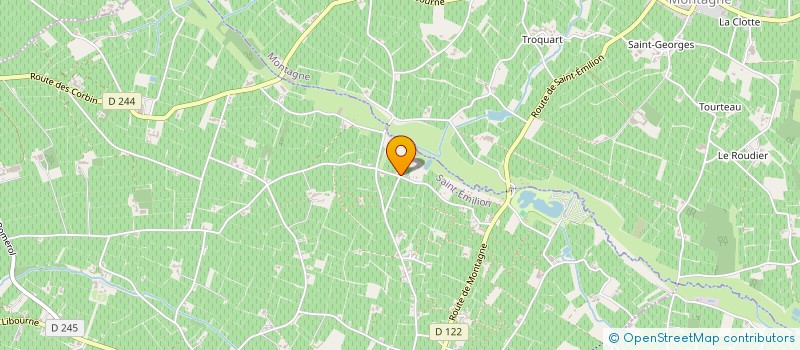 localisation de l'entreprise SCI CHACHA  SAINT-EMILION