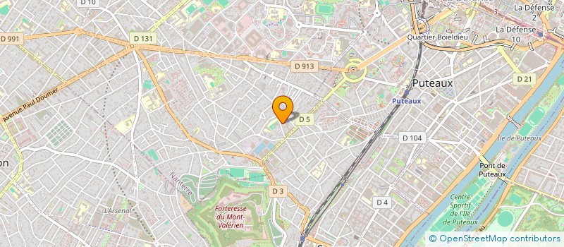 localisation de l'entreprise SCI CHACHAR  NANTERRE