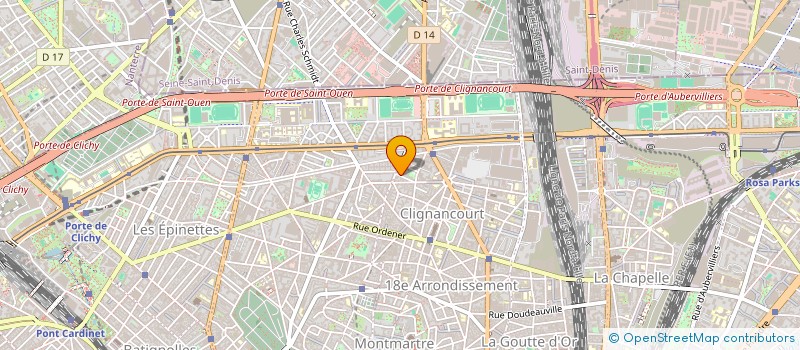 localisation de l'entreprise SCI CHADERAY  PARIS