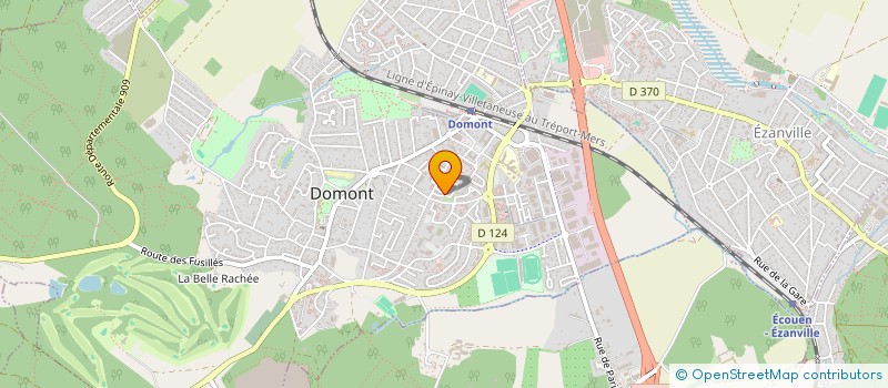 localisation de l'entreprise SCI CHADHAR  DOMONT