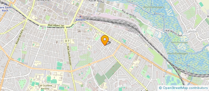 localisation de l'entreprise SCI CHADIA à AMIENS