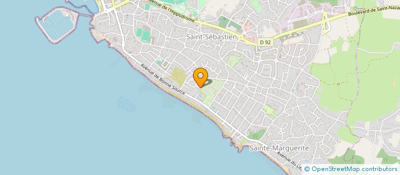 localisation de l'entreprise SCI CHADORO à PORNICHET