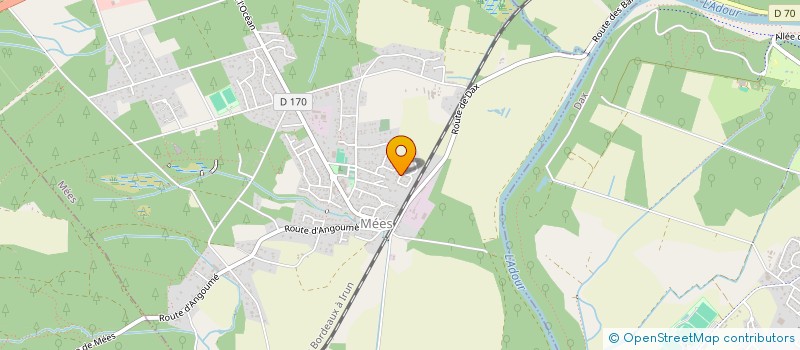 localisation de l'entreprise SCI CHADOS  MEES