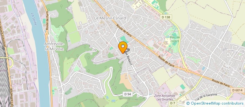 localisation de l'entreprise SCI CHAFFINCH  LE MESNIL-ESNARD